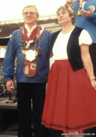 Manfred Teller Klompenkönig 1984